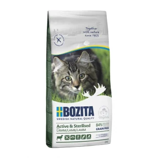 bozita-active-sterilised-αρνί-grain-free-2kg