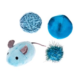 ferribiella cat toy mix blue set paixnidiwn gatas petopoleion