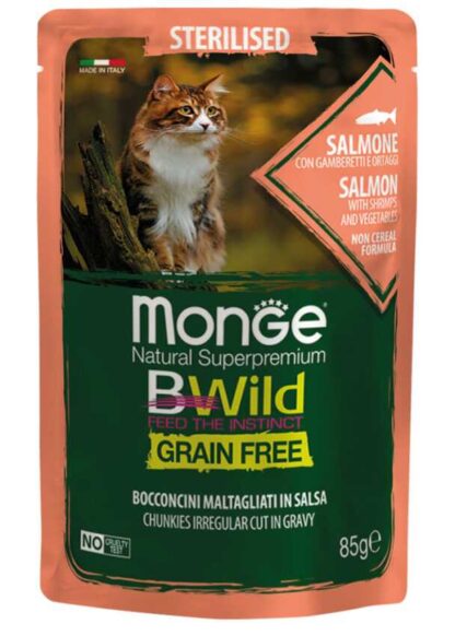 monge bwild sterilised grain free