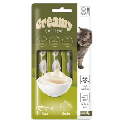 creamy cat treat krema gatas