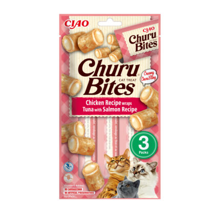 Churu Bites Cat Treat Chicken with Tuna salmon 3x10g