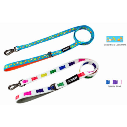 CANDIES & LOLLIPOS DOG LEASH w NEOP/NE HANDLE