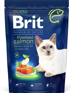 Brit Premium By Nature® Cat Sterilized Salmon