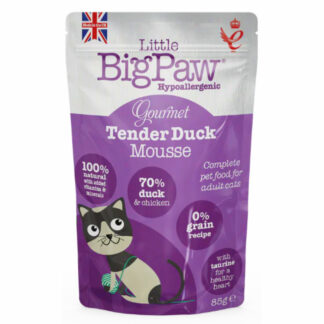 85g Gourmet Tender Duck Mousse For Cats