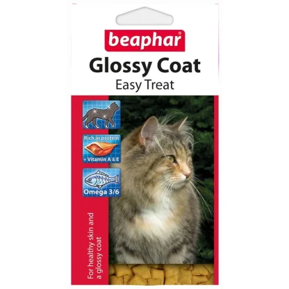 beaphar glossy coat easy treats petopoleion