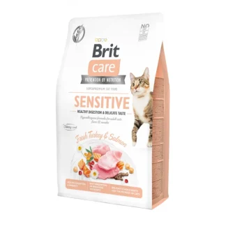 BRIT CARE CAT SEaNSITIVE turkey and salmon